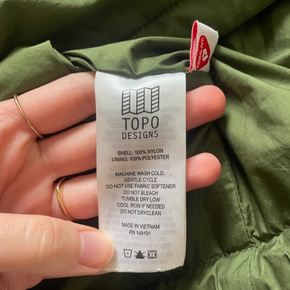 TOPO Designs Puffer Jacket - Picture 5 of 7